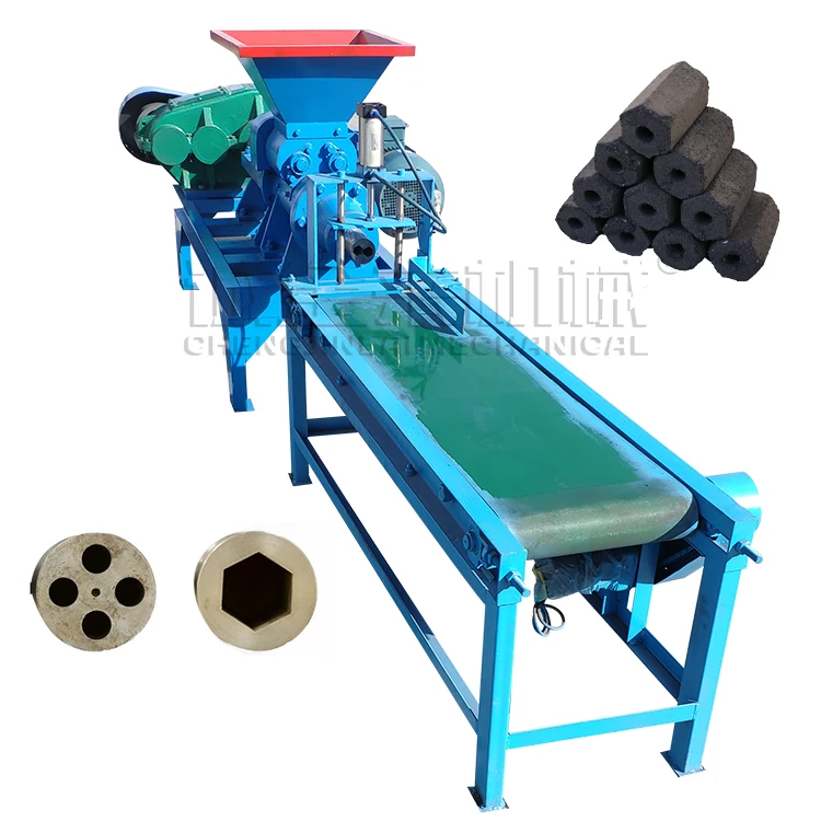 Hot-selling Coal Powder Briquette Making Machine/coconut Bamboo Charcoal Powder Extruder Making Machine