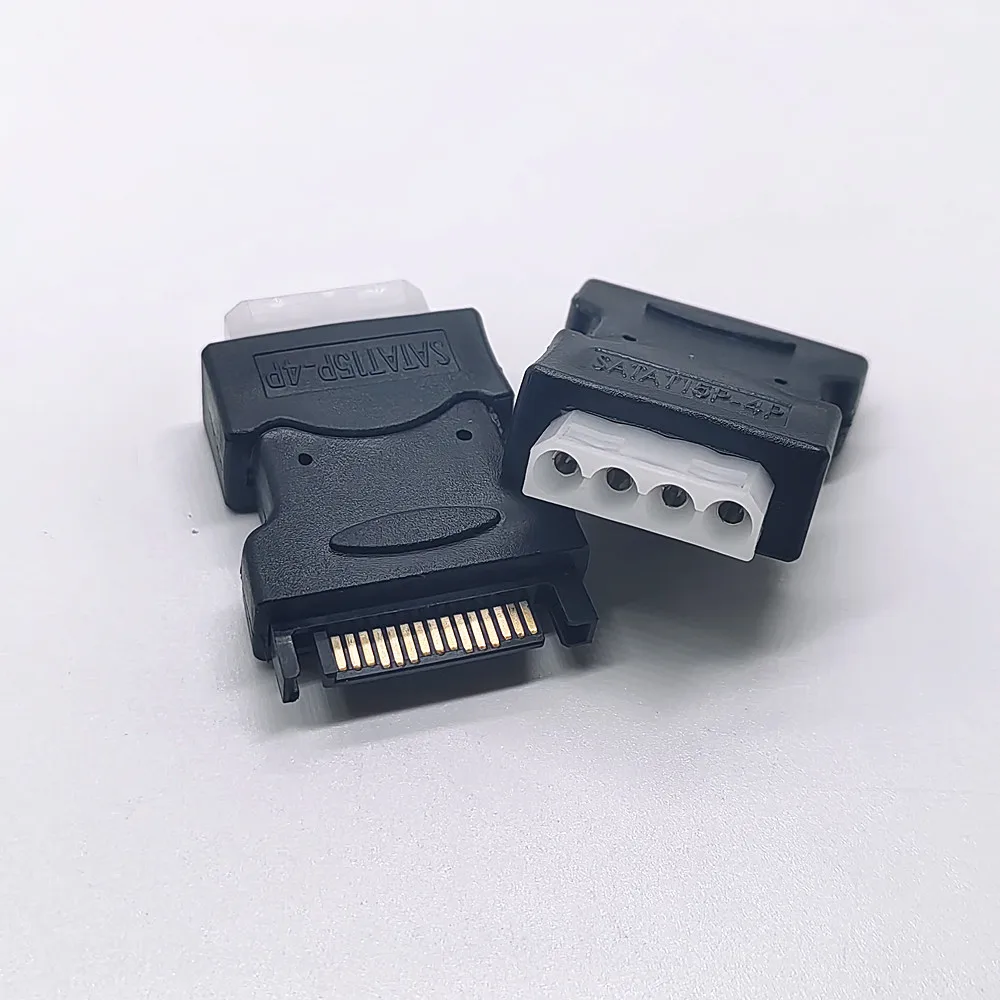 15 pin SATA Male to 4 Pin Molex PC IDE Female Power Adapter Power Hard Drive Adapter