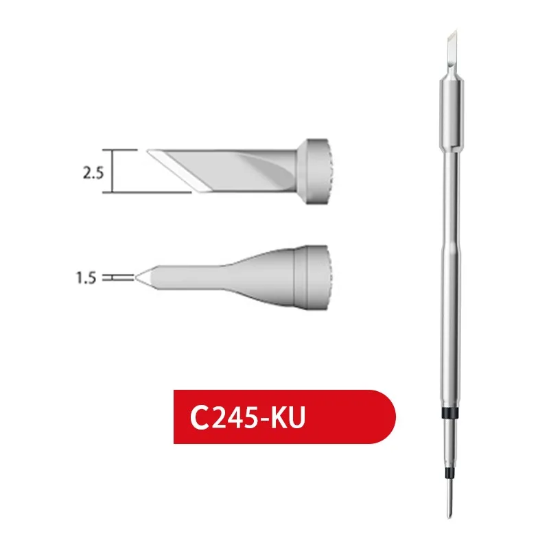 

C245-KU Soldering Tips for JBC SUGON AIFEN T245 Handle/Temperature Control Handle