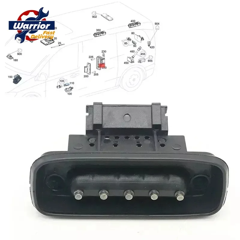 

A6398200654 ‭9078213000‬ Sliding Door Contact Switch 5 PIN Right Left Fit Vito W639 for Vito W447 for Sprinter W907 2003 2024