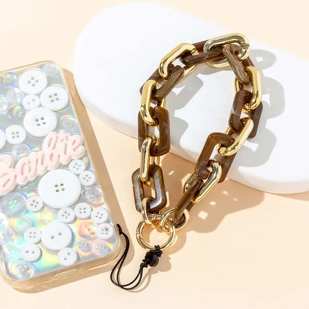 

Шнурок для телефона с бусинами, аксессуар для украшений, защита от потери, ремешок для мобильного телефона, кольцо-держатель, мягкий керамический шнурок