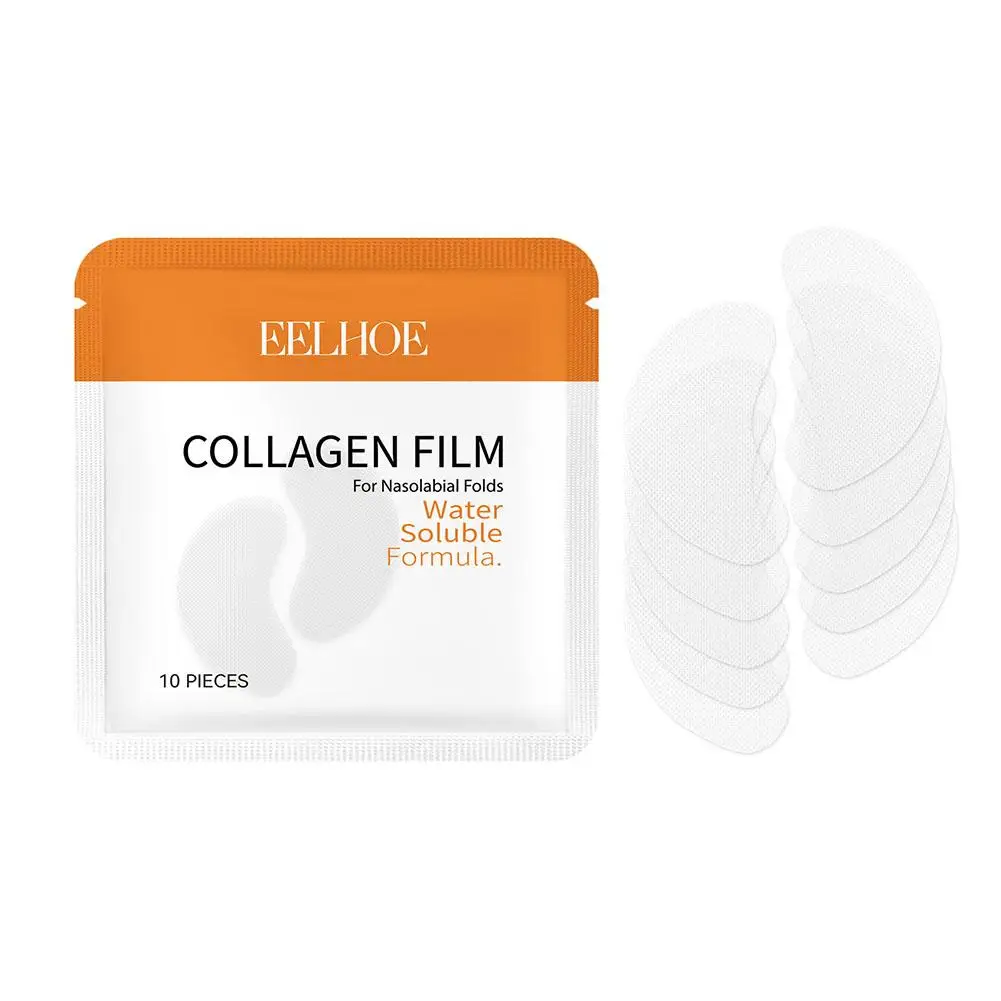 Película antienvejecimiento de colágeno Soluble en colágeno para la fusión facial, elimina las ojeras en la frente, I1s9