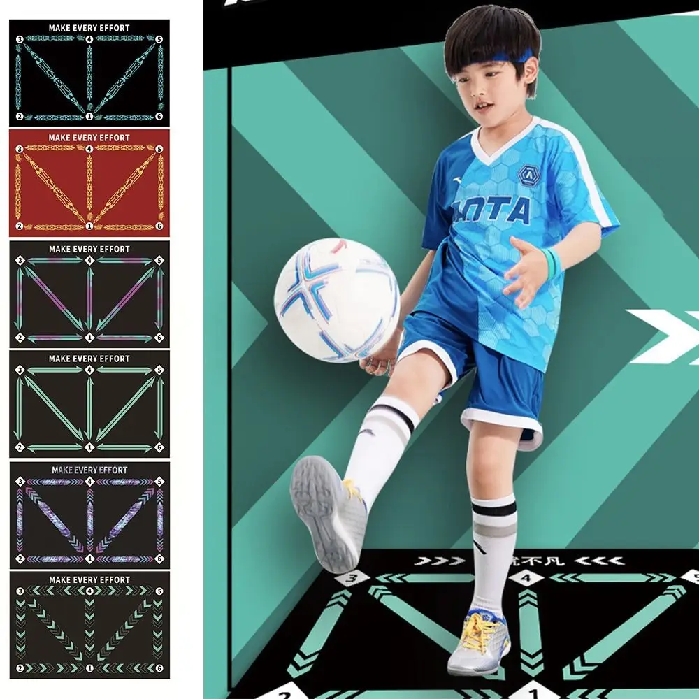 Fashion Foldable Football Training Mat Wear Resistant Dribble Control Non Slip Mat Silent Voetbal Training Mats Kids