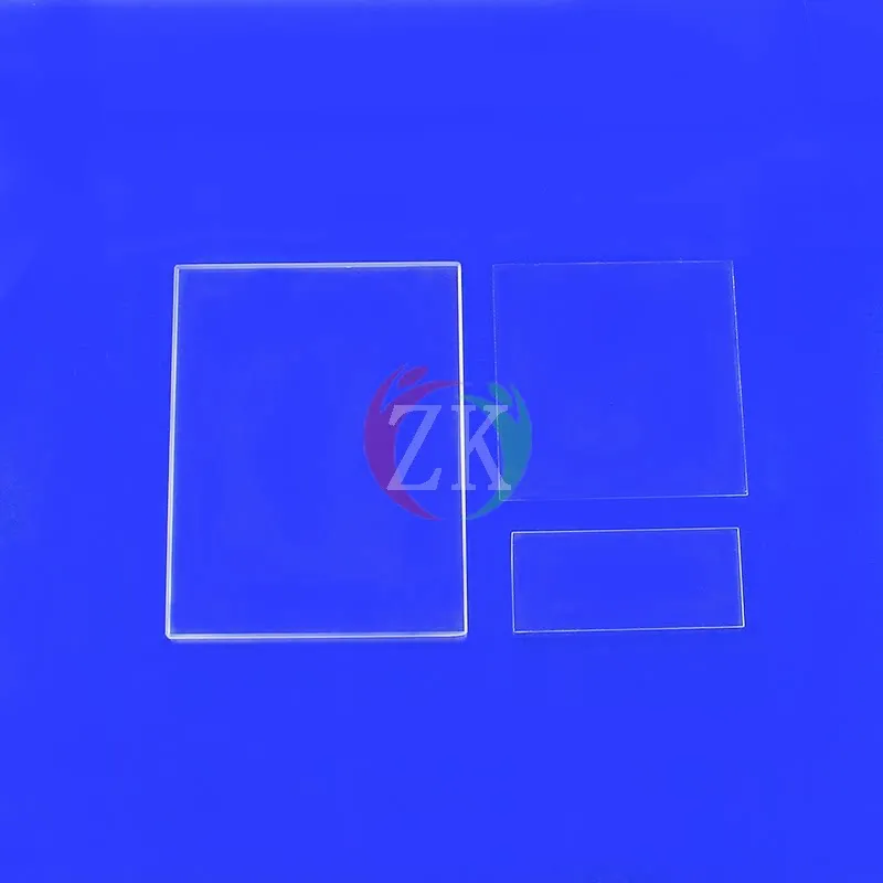 Custom Special Shaped Sapphire Optical Parts, High Temp Sapphire Window Protector & Substrate Wafer