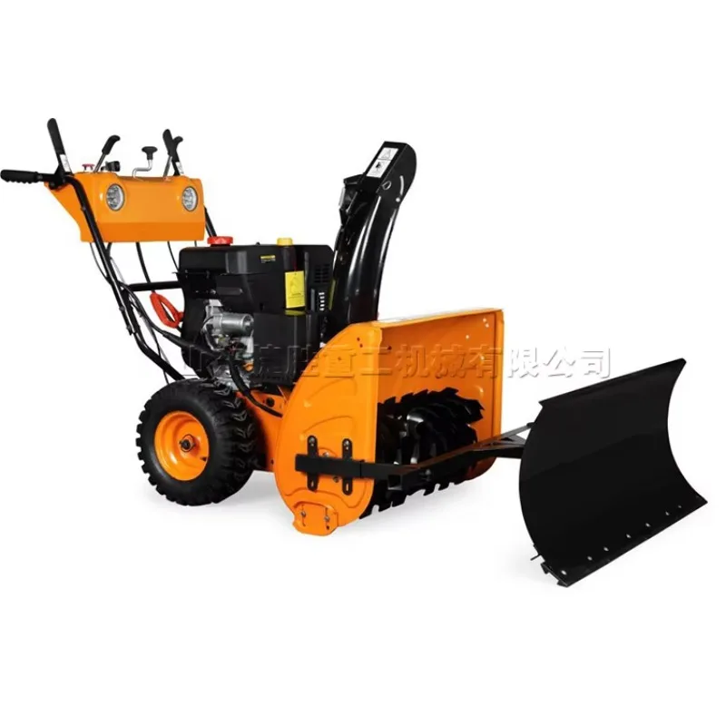 13HP 15 Snow Plow Professional Snowblower Snow Thrower Machine  with Motor Snowplow Sweeping Tool view 3