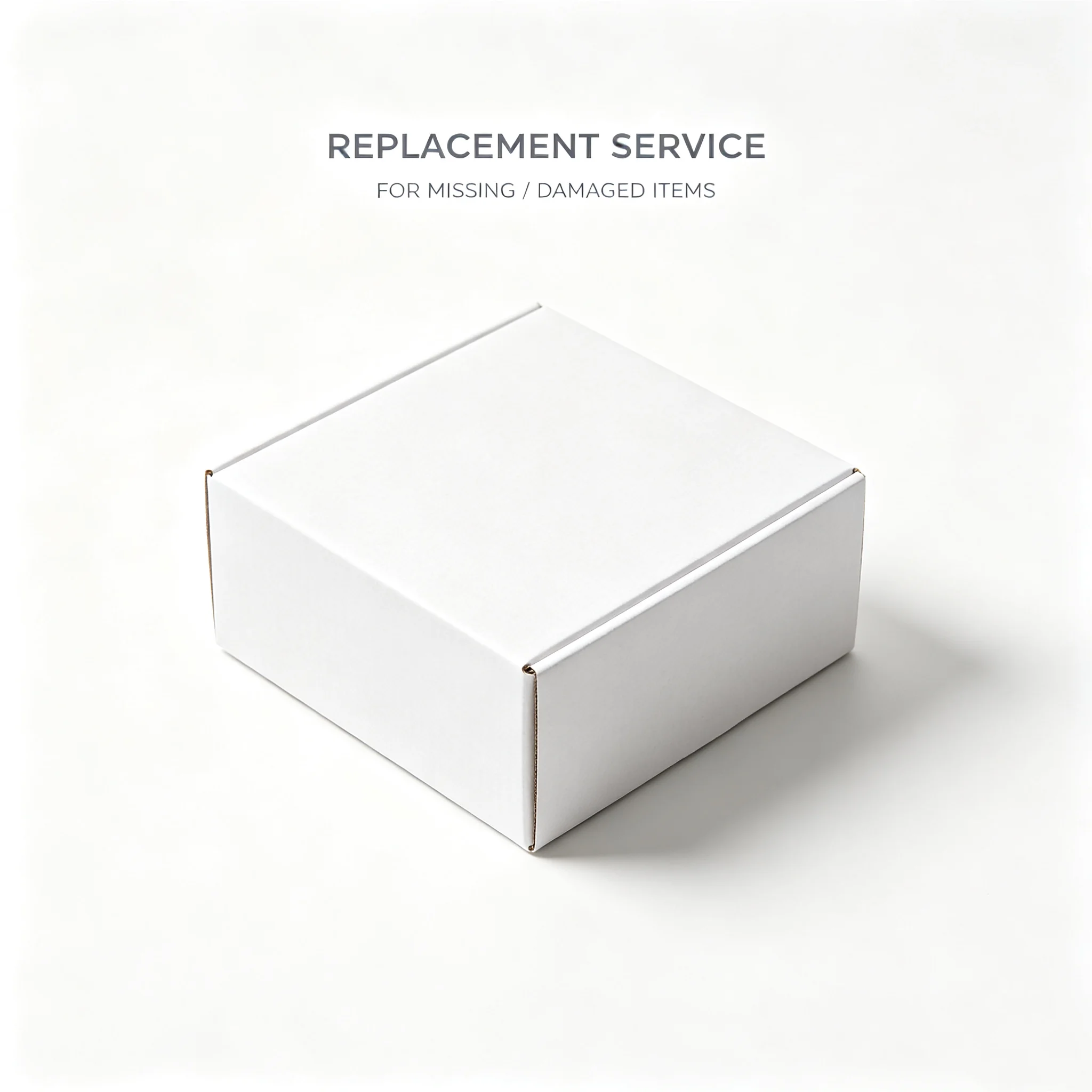 Replacement Service Item Resend for Missing Damaged Wrong Package Customer Support