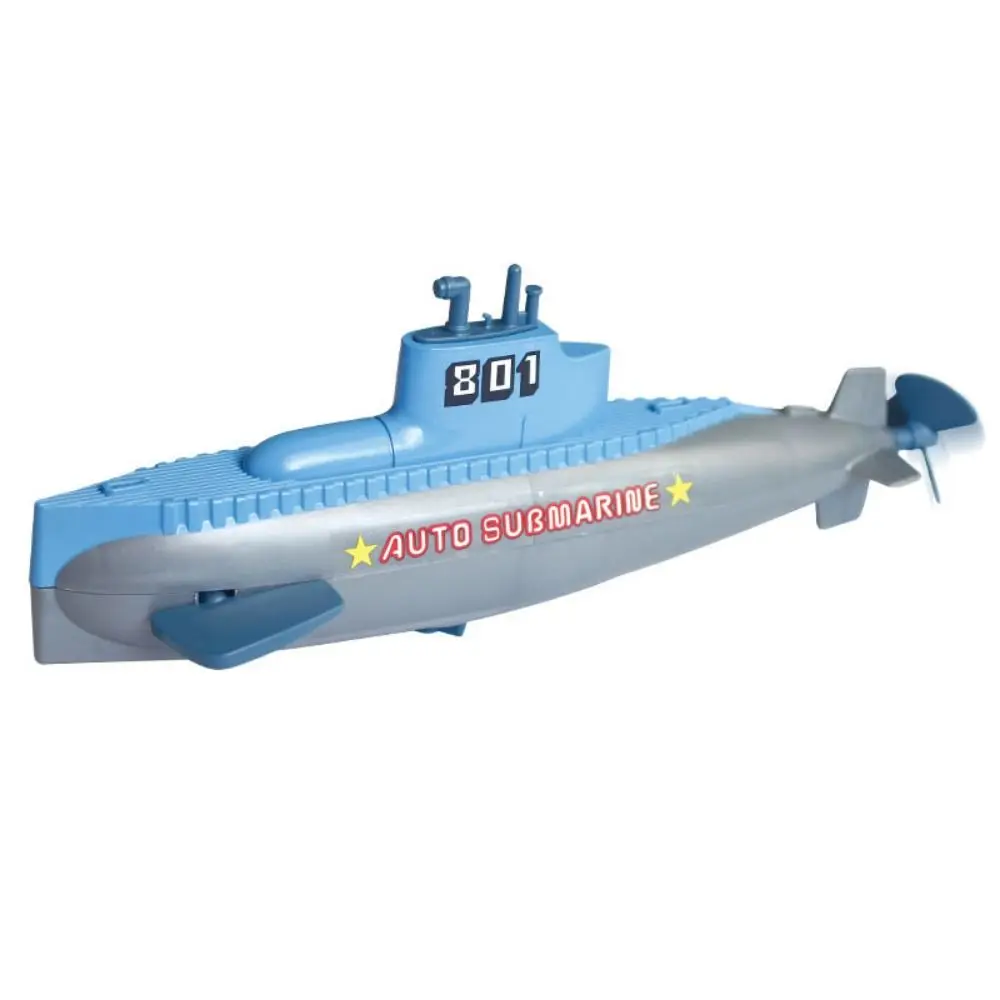 Spring Playing Submarine Toys Water Spray Diver Summer Water Playing Toys Portable Lightweight Submarine Wind Up Toy Toddlers