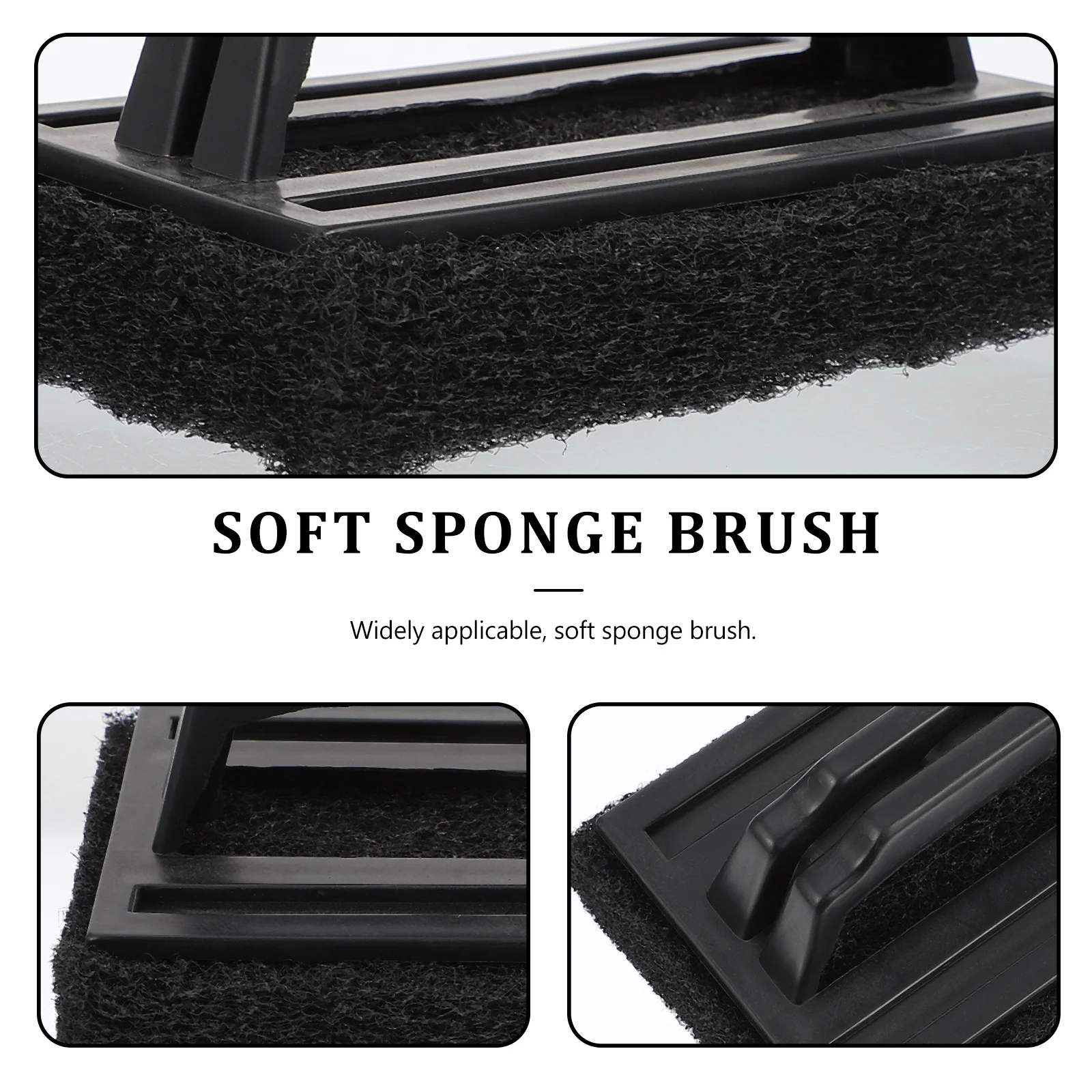 

3pcs Grill Cleaning Brush for Outdoor Barbecue PP Sponge Scrubber Set Household Cleaning Brush Easy Household Kitchen Tools