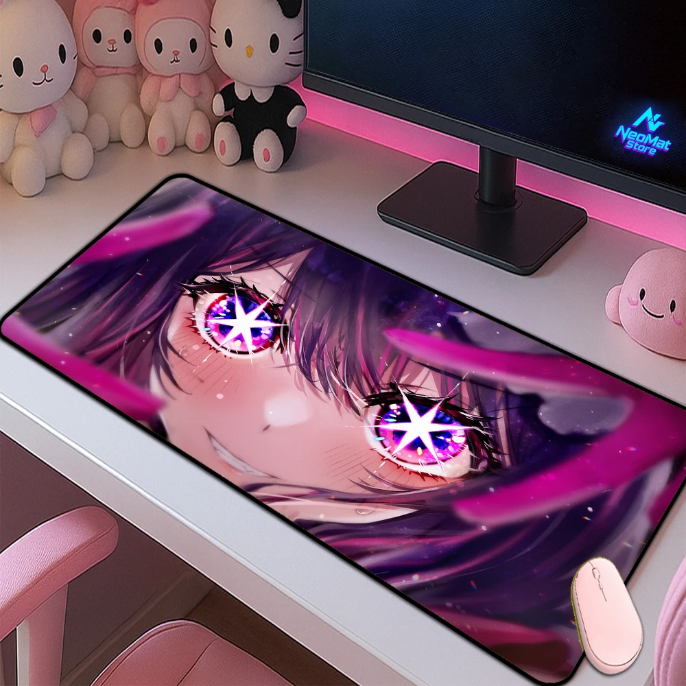 Tappetini per mouse anime Ragazza Decorazioni per ufficio Tappetino per mouse da gioco Tappetino da gioco 90x40 4mm Accessori per desktop Estensore da scrivania Tappetino giapponese per PC