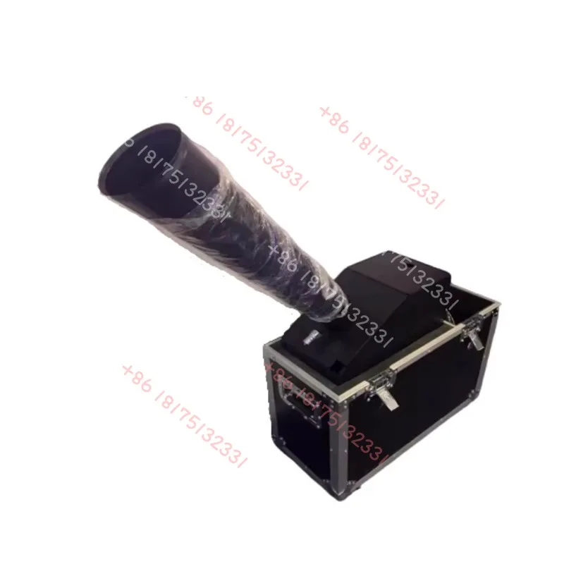 1-5pcs CO2 Confetti Blaster Machine Whirlwind Rainbow Paper Confetti Cannon with Flight Case Stage Effect for Wedding Disco DJ - view 5