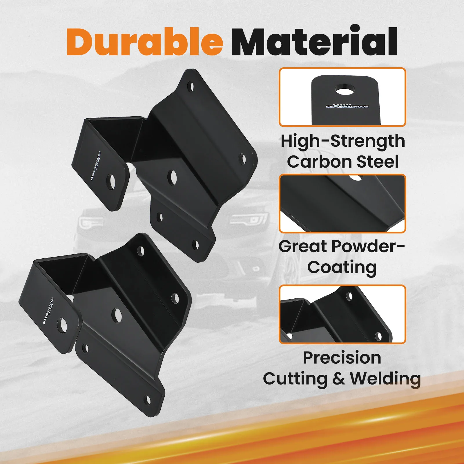 2inch Rear Drop Hangers Lowering Kit For GMC Sierra 1500 2WD 99-2006