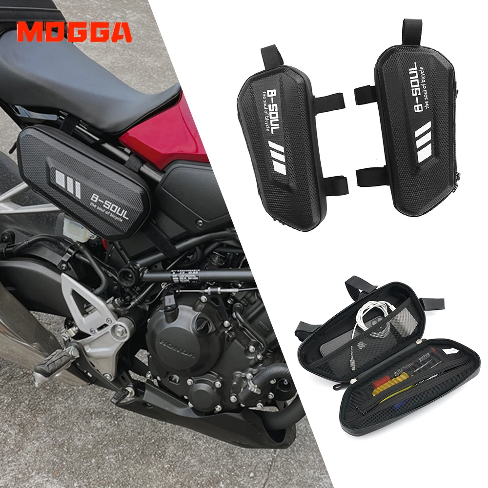 

For Honda Varadero XL125 XL1000 XL 125 1000XL TRANSALP 600 650 700 XLV 600XLV 650XLV 700XLV Triangle Package Pack Side Case Bag