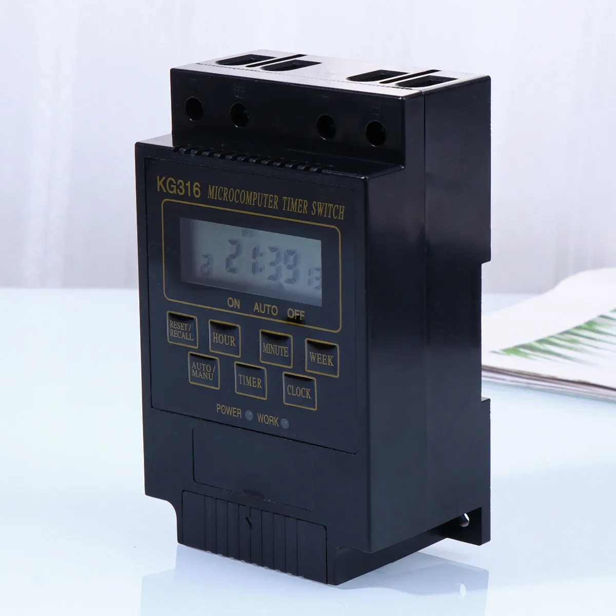1Pcs 220V 30a Microcomputer Timer Switch Clear Screen Easy to Use Durable Time Control Accessory Microcomputer Timer view 3