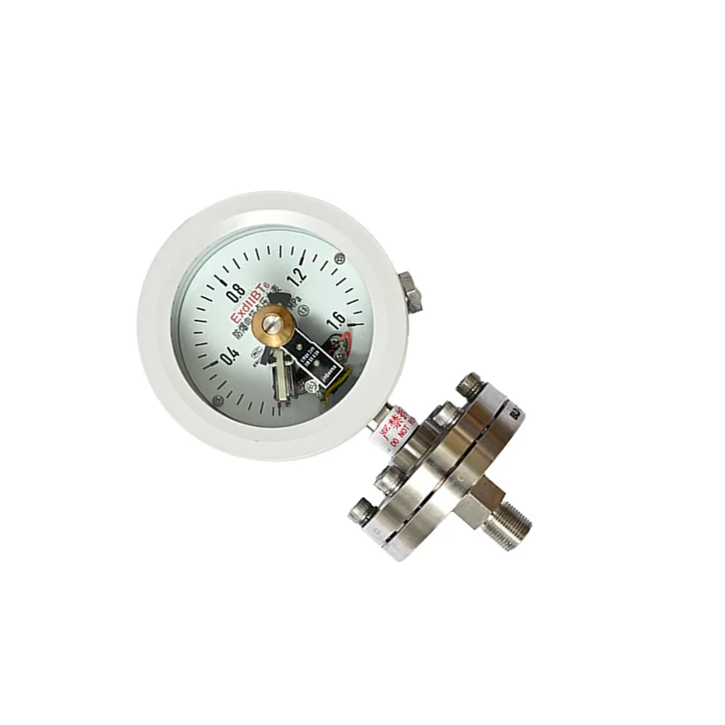 explosion-proof electric contact magnetic pressure gauge upper and lower limit control mechanical diaphragm high
