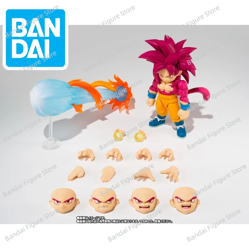 

Original Bandai Dragon Ball Daima Super Saiyan 4 SON GOKU MINI DAIMA Action Figures Model Collection Toy Gifts