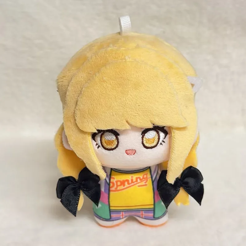 10cm School Idol Master Plush Pendant Toys Anime Saki Hanami Fujita Kotone Rinami Himesaki Plushie Stuffed Keychain Doll Gifts