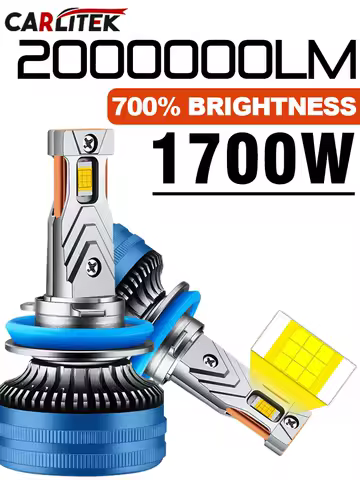 K5C H3 HB3 HB4 9005 9006 H1 H7 H4 H11 1700W Canbus H8 H9 9012 Bulb Led Lamp CSP 8054 High Power Car Headlight Fog Light 12V 24V