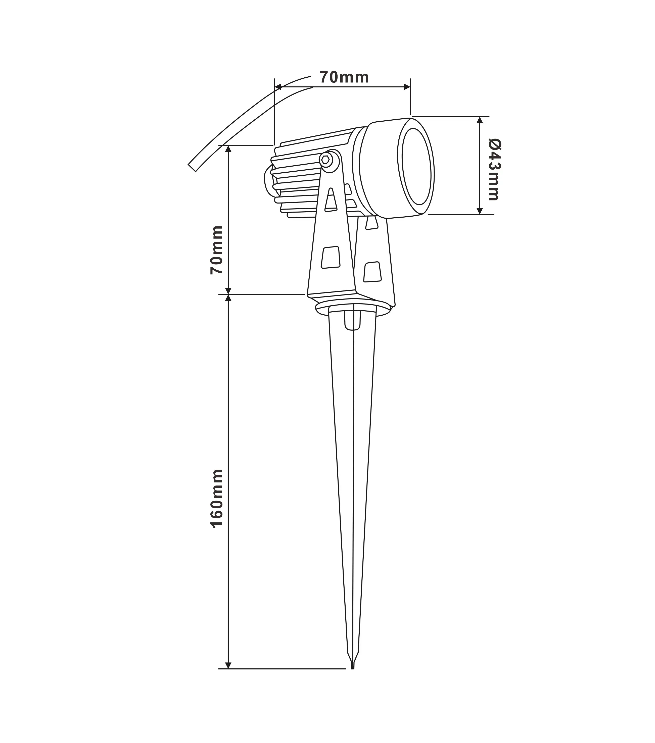 12Volt Low Voltage Outdoor Garden Lighting 3w 5w IP65 Waterproof Spike Light for Garden Decorative Lighting Products 220v