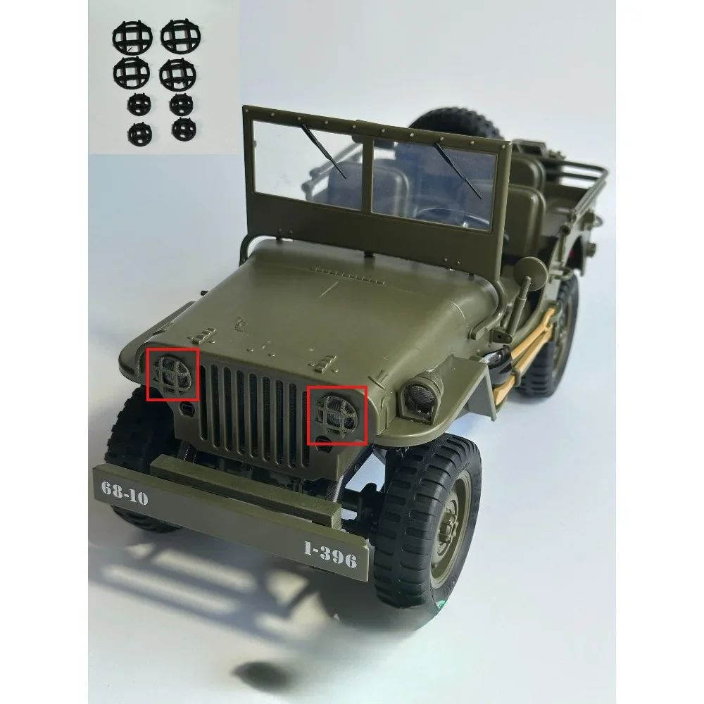 RC Hobby Upgrade Decor Part custom size Full Light Scale Cover for JJRC C8815 1/10 Off Road Crawler RC Car Hobby Accessory