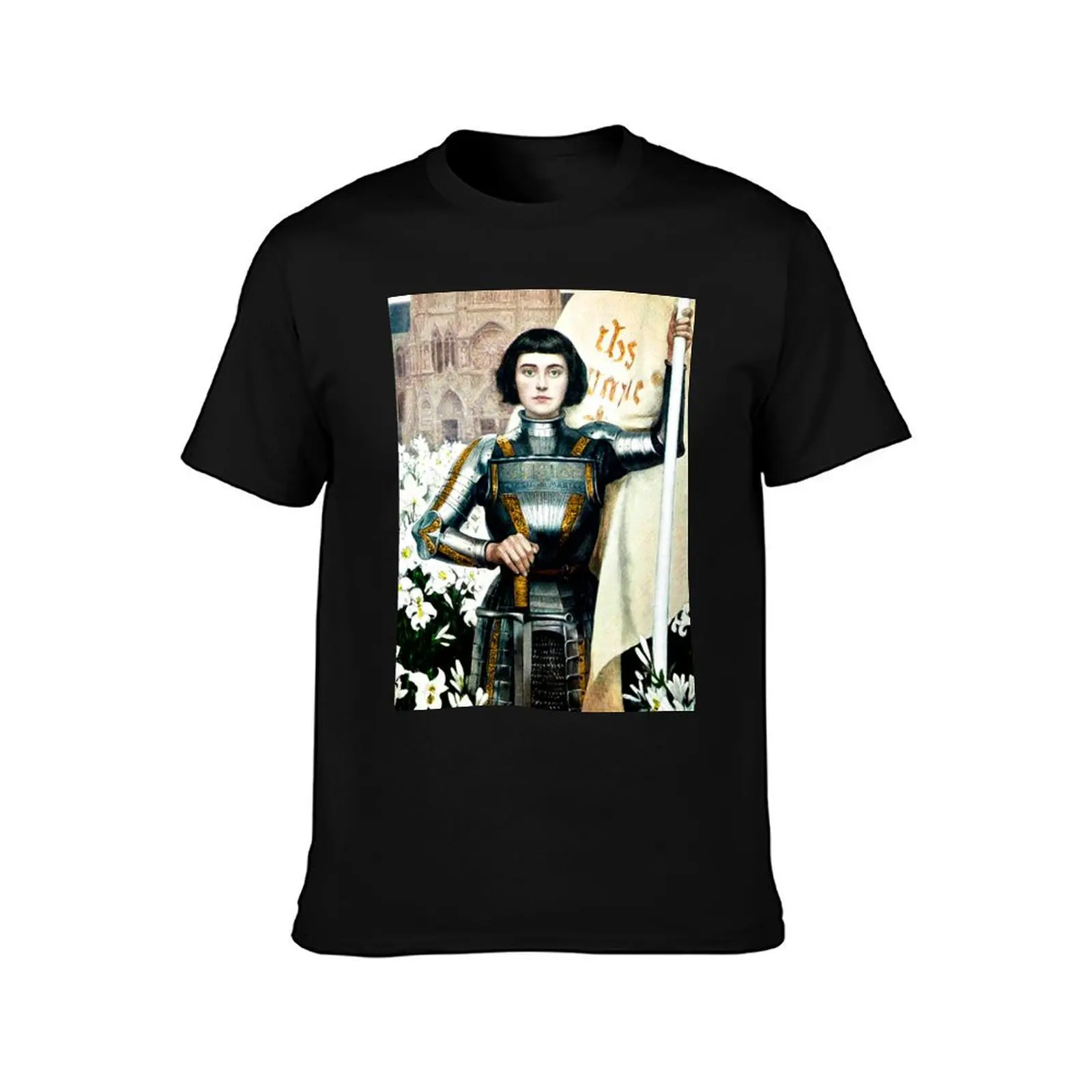 Albert Lynch - Jeanne d'Arc T-Shirt Man t-shirt summer clothes men t shirt