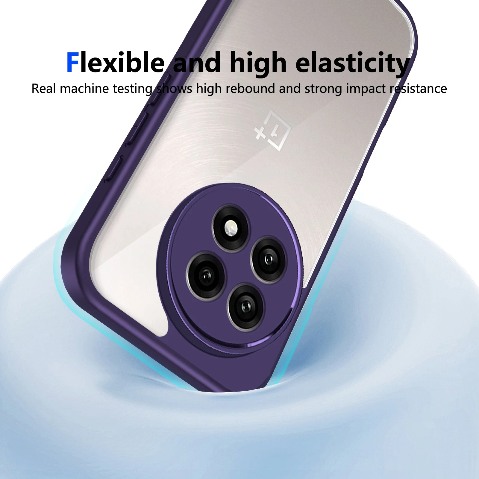 Para Oneplus 13 13R funda nueva moda transparente Airbag cubierta anticaída para Oneplus ACE 5 Pro parachoques a prueba de golpes Fudna