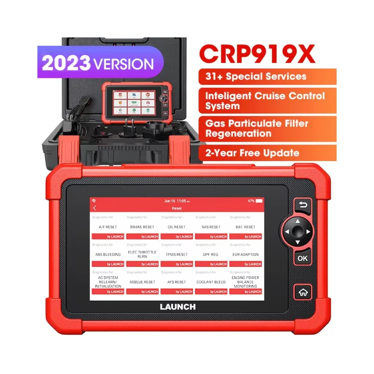 

Запуск Crp919x Crp919 X Crp 919x 2-летнее бесплатное обновление Obd2 Ecu Coding Автоматический диагностический автомобильный инструмент для продажи