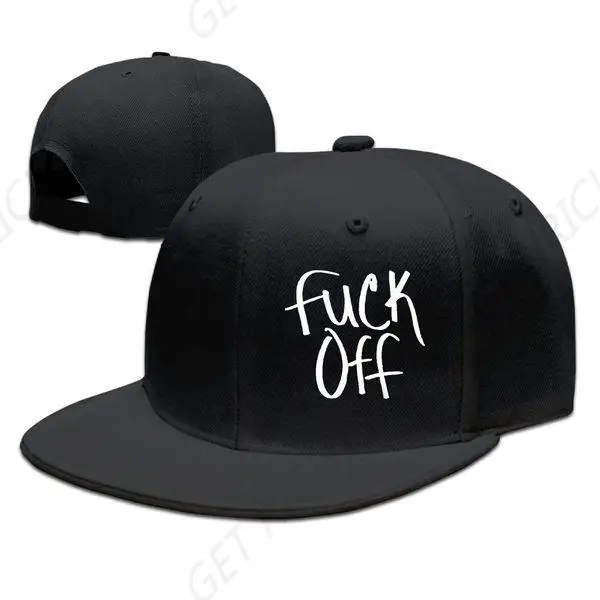 

Fxck Off Letter Print Baseball Cap Fashion Hip-Hop Snapback Caps Outdoor Sports Pure Cotton Casual Hat Unisex Wild Hats