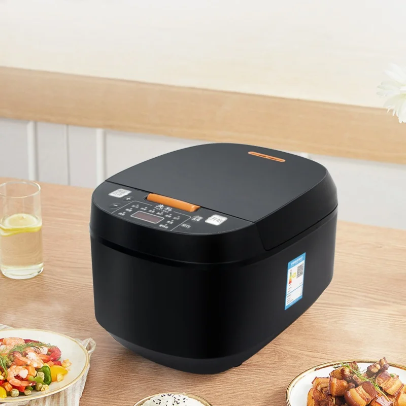 طباخ الأرز الذكي متعدد الوظائف ، سعة كبيرة 5 لتر ، غير لاصق منخفض الكربون ، الحجز الذكي ، 9 خيارات قائمة