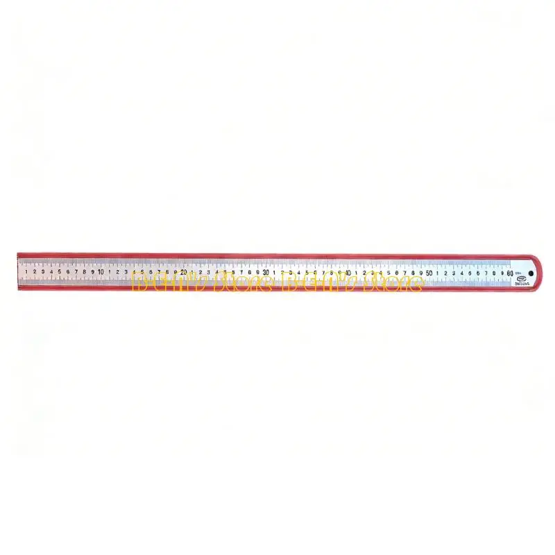 Y1AD 304 Stainless Steel Thickened Ruler Measuring Tool Anti Bend Design For Construction And Technical Drawing Drafting