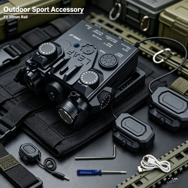 20mm Base Mount DBAL‑A2 Dual‑Beam Indicator With White LED Light For Outdoor Sport Model Collection