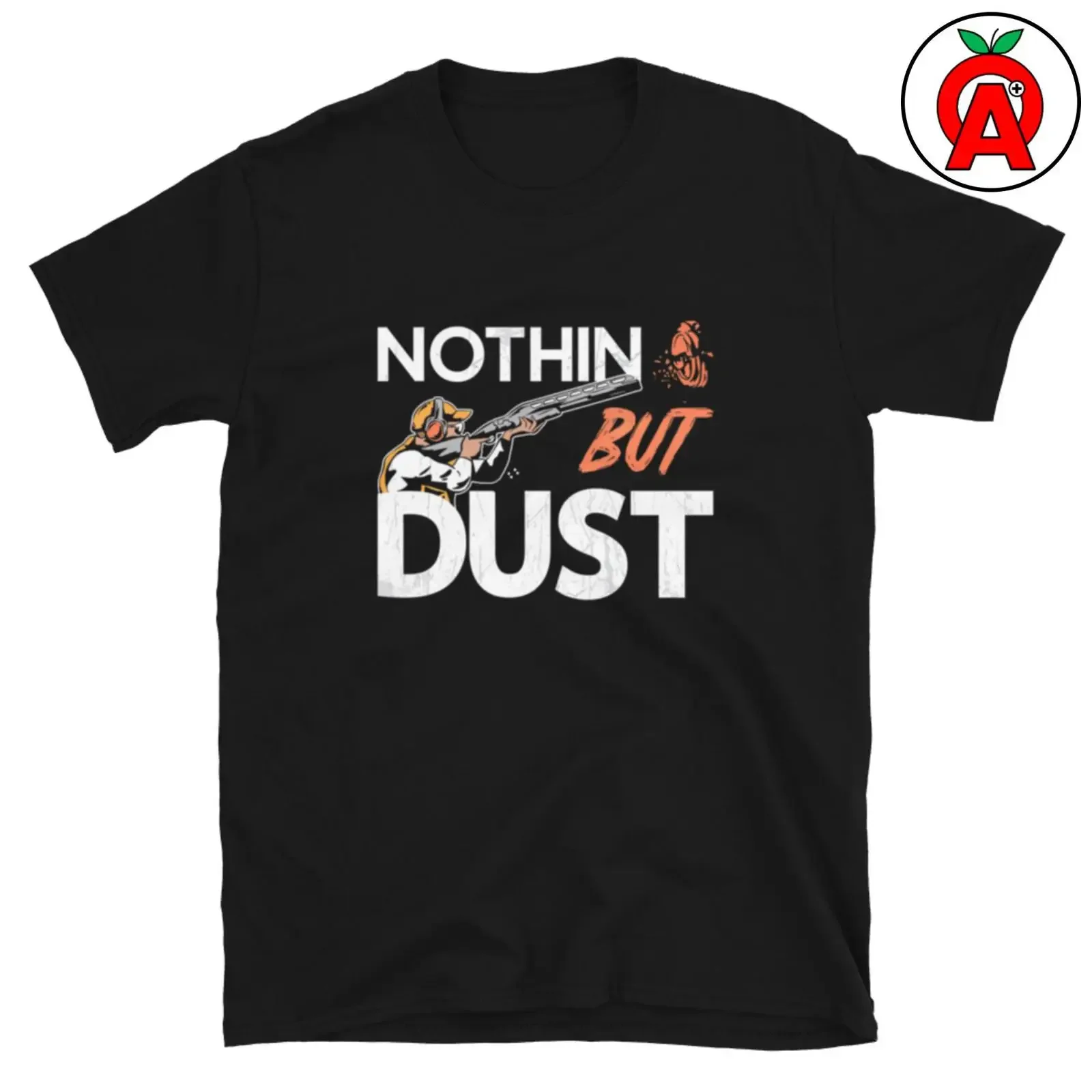 Nothing But Dust Adult DryBlend T Shirt Clay Pigeon Shooting Trap Sporting Clays Apparel vintage Washed Breathable homme