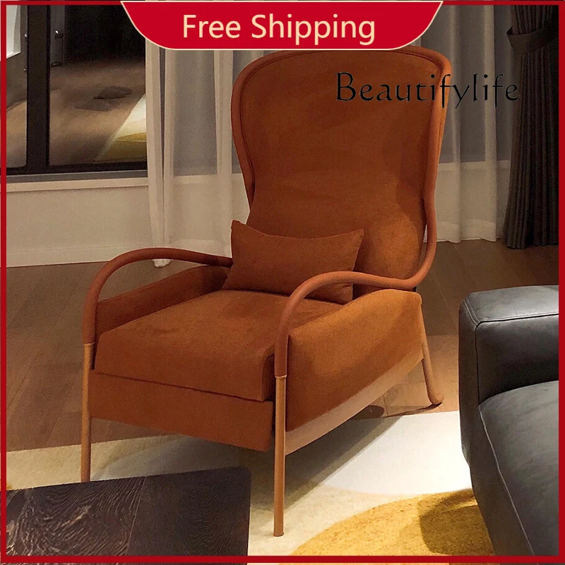 R Nordic Light Luxury Multi-functional Sofa Lazy Leisure Chair Living Room Balcony Modern Simple Italian Luxury Sofa Recliner