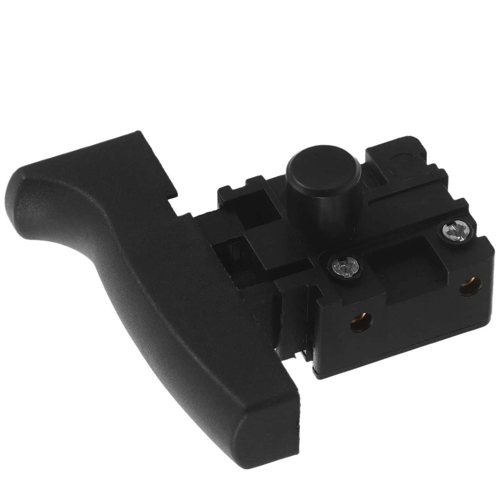 Ergonomic Black Chainsaw Trigger Switch Self Off Safety Prevent Accidental Start Wood Cutting Garden Repair Power Tool