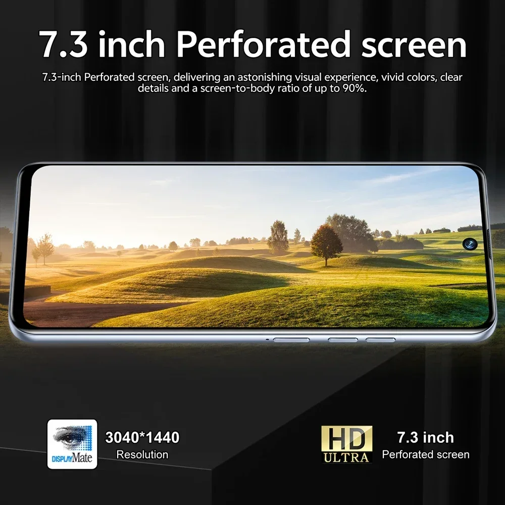 K-Touch Mobiltelefone C26 Ultra Smartphone Android 5G 7,3 HD Handy 22GB 2TB 7800mAh Octa-Core Entsperrt Dual-SIM 16+48MP Kamera – Detail 6