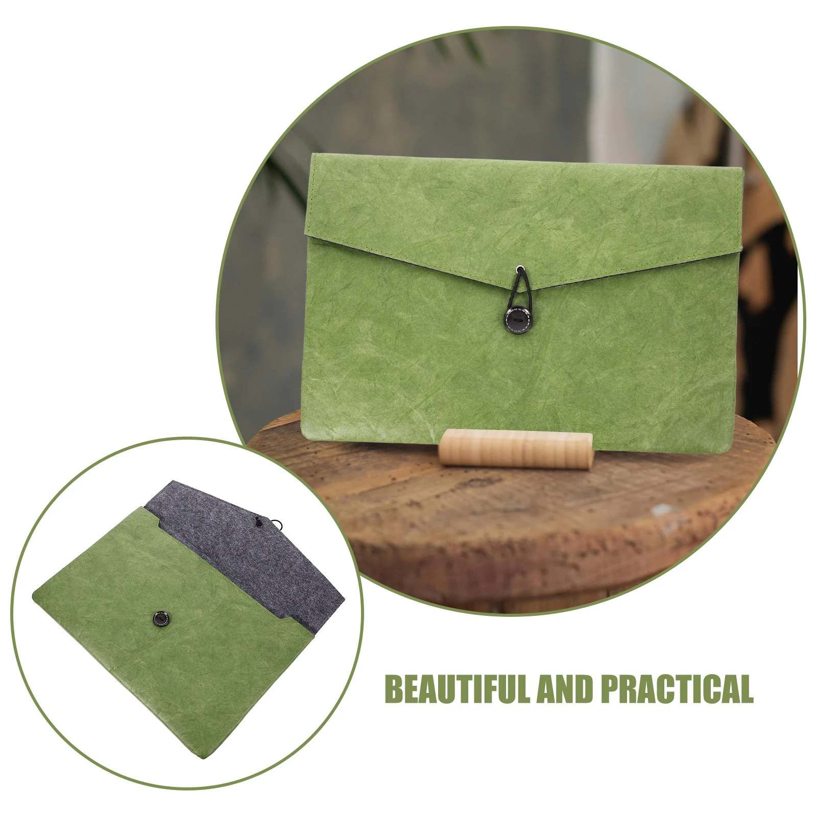 

Чехол для ноутбука, устойчивый к царапинам, водонепроницаемый портативный чехол для компьютера, большой вместительный противоударный чехол для ноутбука