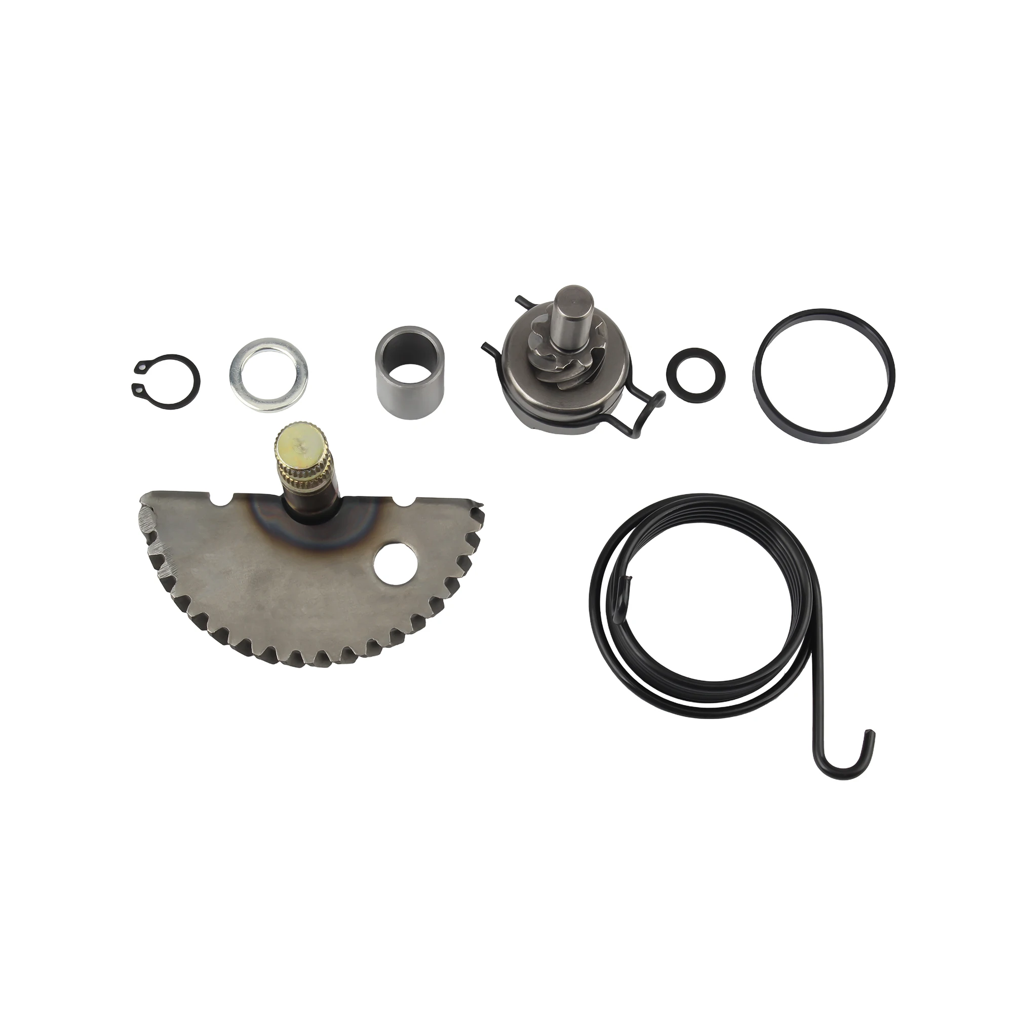 for 80CC GY6 139QMB Motorcycle Scooter ATV Kick Start Kit Complete Gear Shaft Spring Pinion Accessories