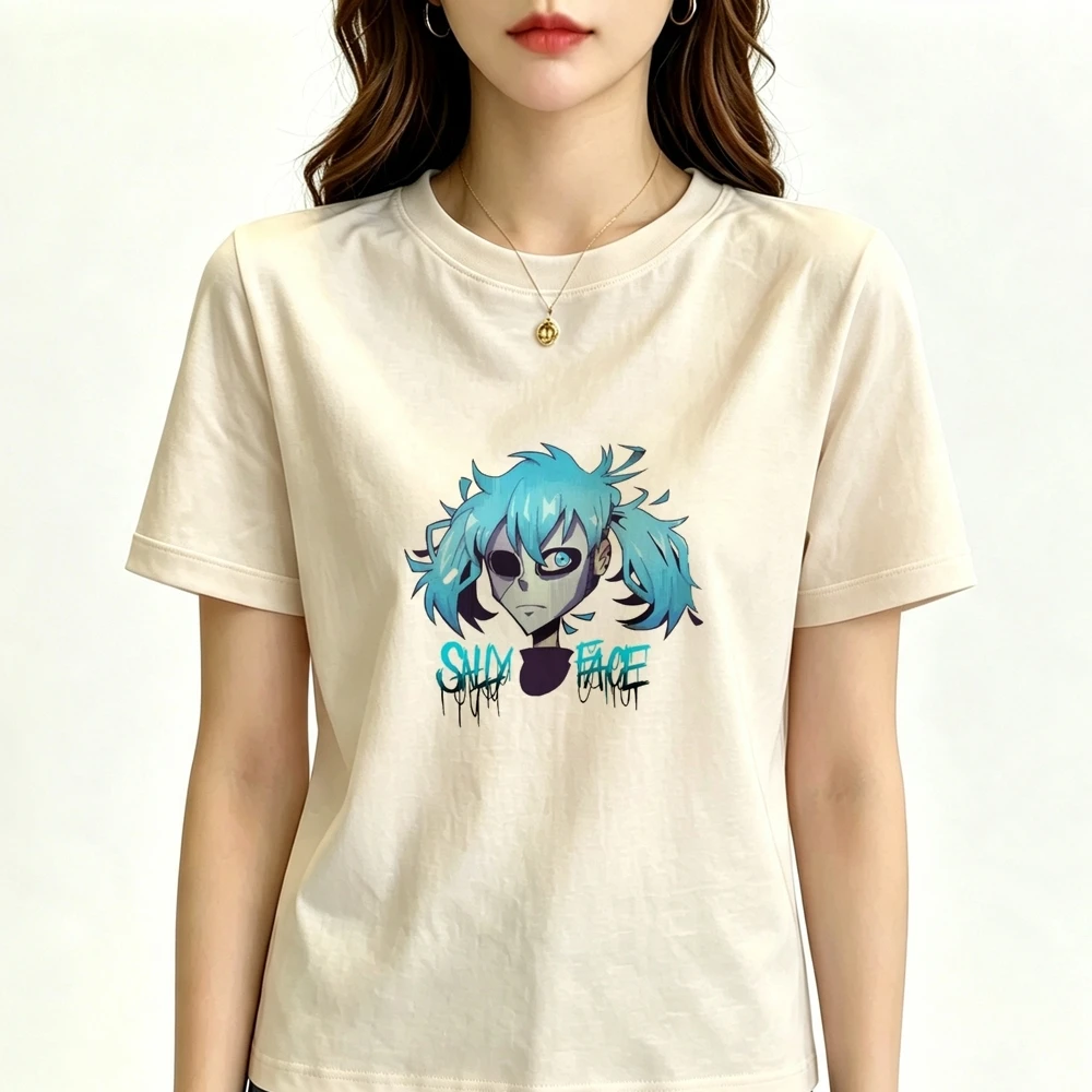 Sally Face t shirt female japan meme party grunge Psychedelic t-shirt goth cutecore streetwear