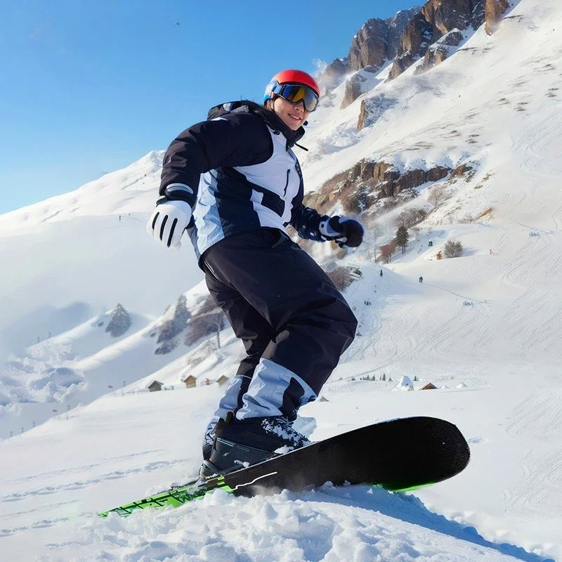 Adult Snowboard All-round Snowboard, Beginner Professional Ski Park Flat Board Snowboard Set