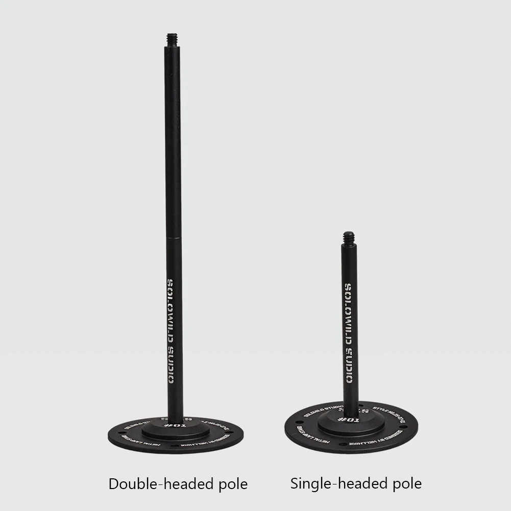 Camping Lights Support Foldable Detachable Stand Aluminum Lantern Stand Holder for Goalzero Blackdog 38 Explore Lamps Stand view 6