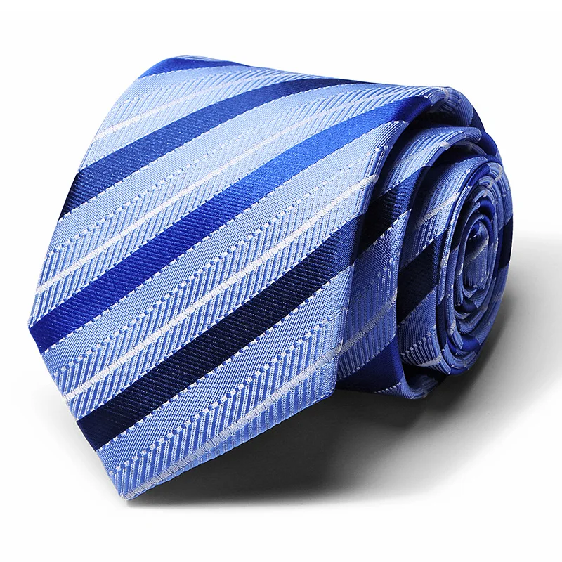 Mens Ties 7.5cm Classic  Handmade Black Blue Jacquard Plaid Neckties Striped Narrow Collar Slim Casual Tie Accessories Gift