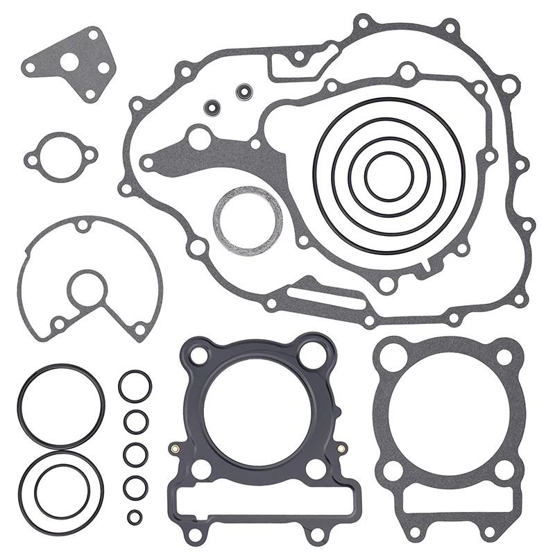 Motorcycle Full Cylinder Head Gasket Kit For YAMAHA YBR250 07-11 YS250 14-17 12B-E1351-00 12B-E1181-00 12B-E5451-00 12B-E5461-00