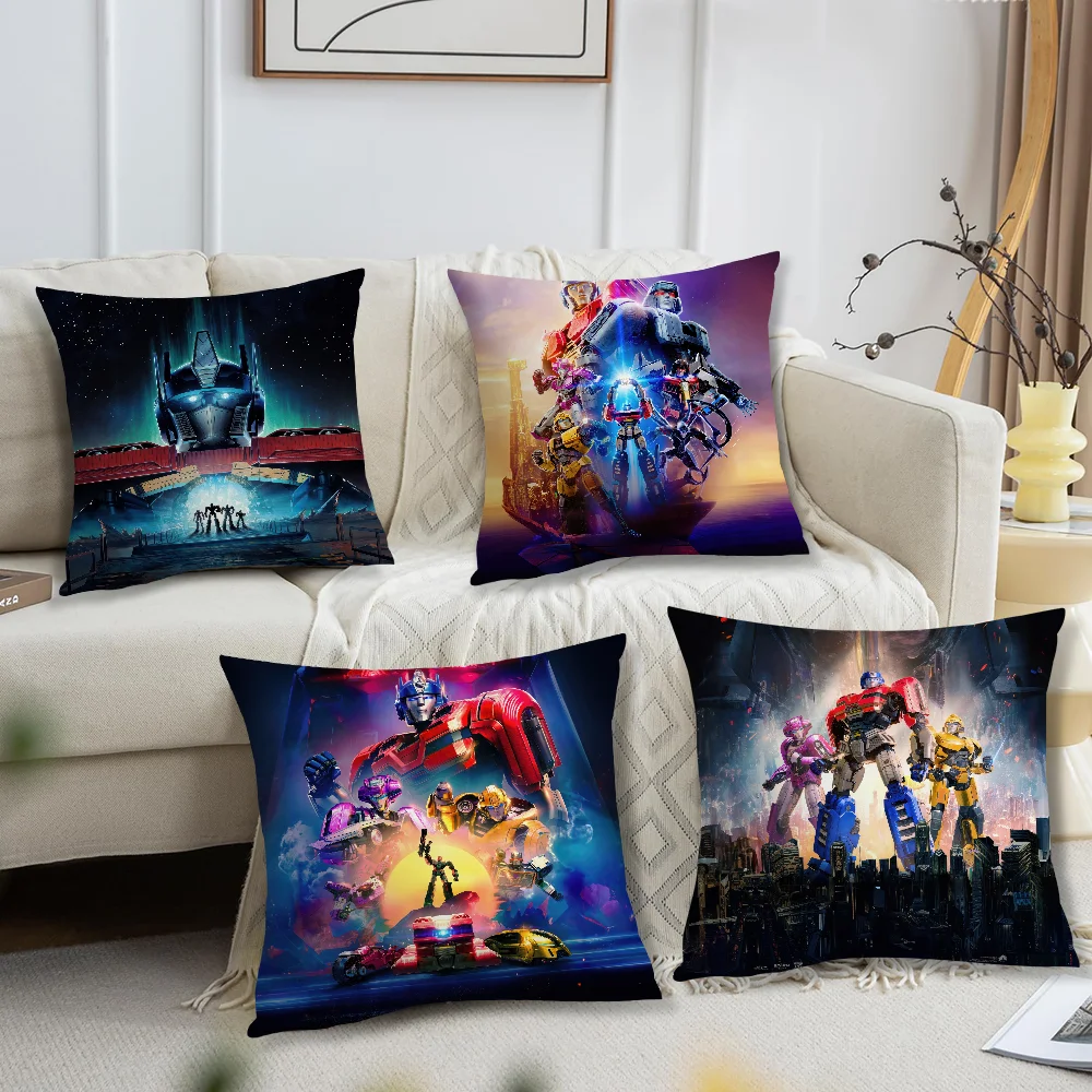 cushion cover For Home Bedroom Room Decoration Living Room Sofa Pillow Transformers Case Suitable