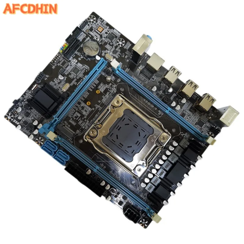 New X79 motherboard LGA2011 pin server desktop computer motherboard supports DDR3 gaming package 389