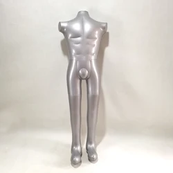 Inflatable PVC Male Model Male Inflatable Model Full Body Male Dummy Torso Tailor Clothes Model Sewing Model