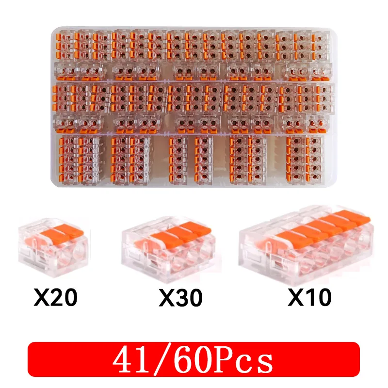 

LT-412/413/414/415 Клеммная колодка для ответвления электрических проводов, клеммная колодка для быстрого подключения