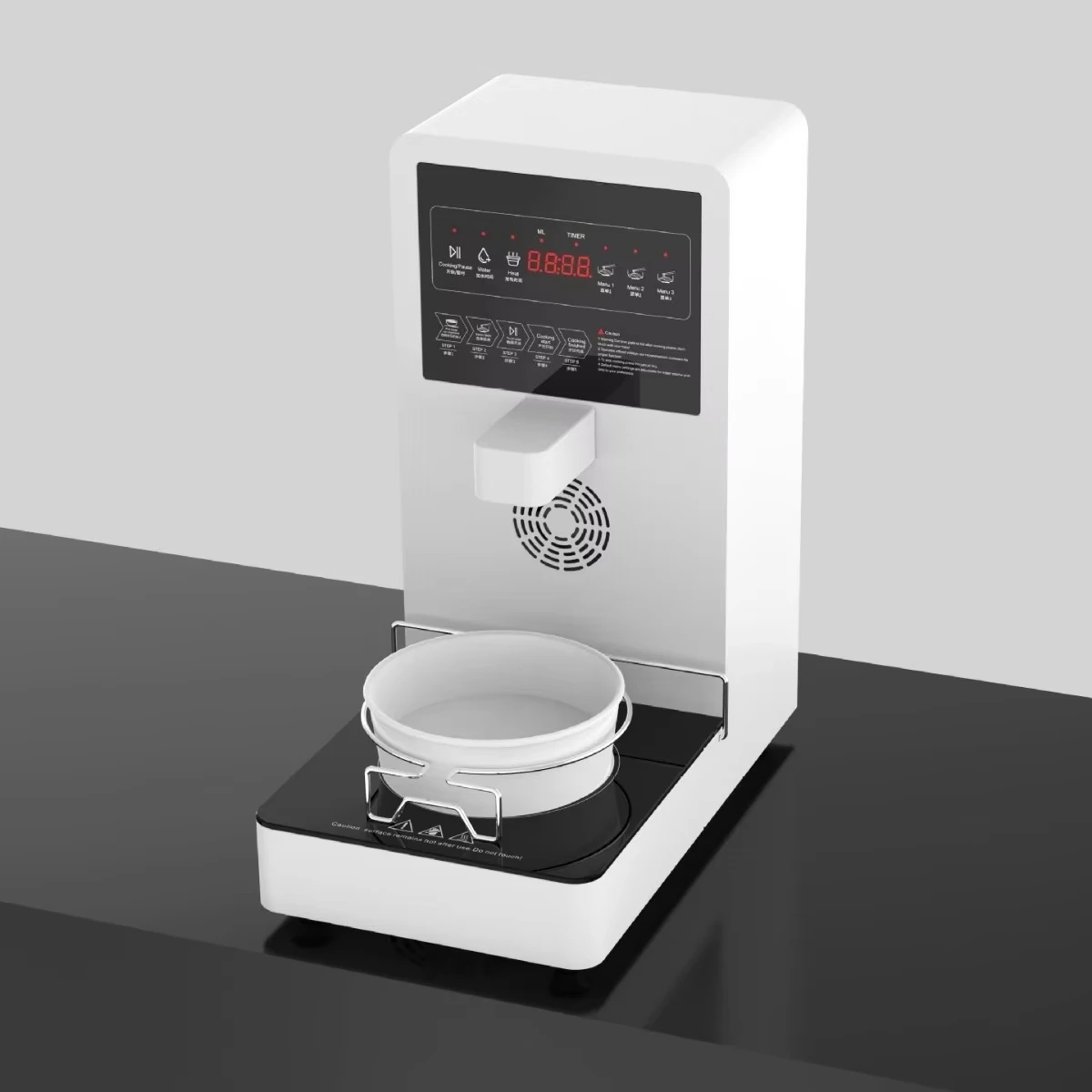 Korean multi-function electric waterproof LCD noodle cooking machine desktop self-service instant noodle machine pumping