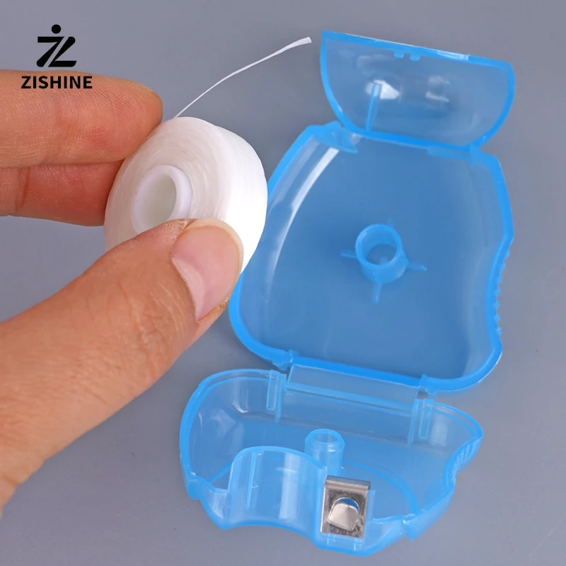 3/5/10PC-Orthodontic Dental Floss 50m Coil Mint Flavor Ultra-fine High Tensile Strength Not Split Wire Compact and Convenient