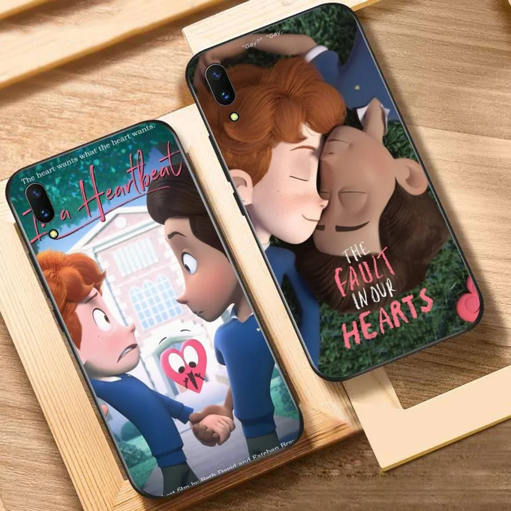 In a Heartbeat Animation Phone Case For Huawei Y9 6 7 5 Prime Enjoy 7s 7 8 plus 7a 9e 9plus 8E Lite Psmart Shell