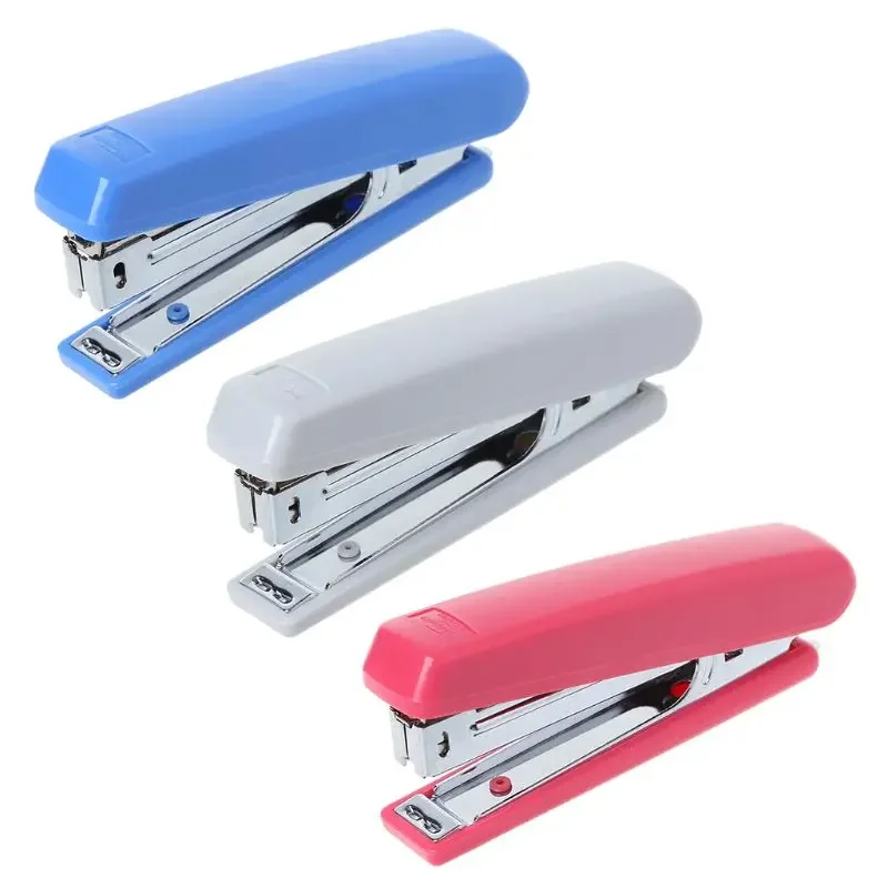 

Portable Metal Manual Stapler Uses No.10 for Staples Desktop School Office Suppl