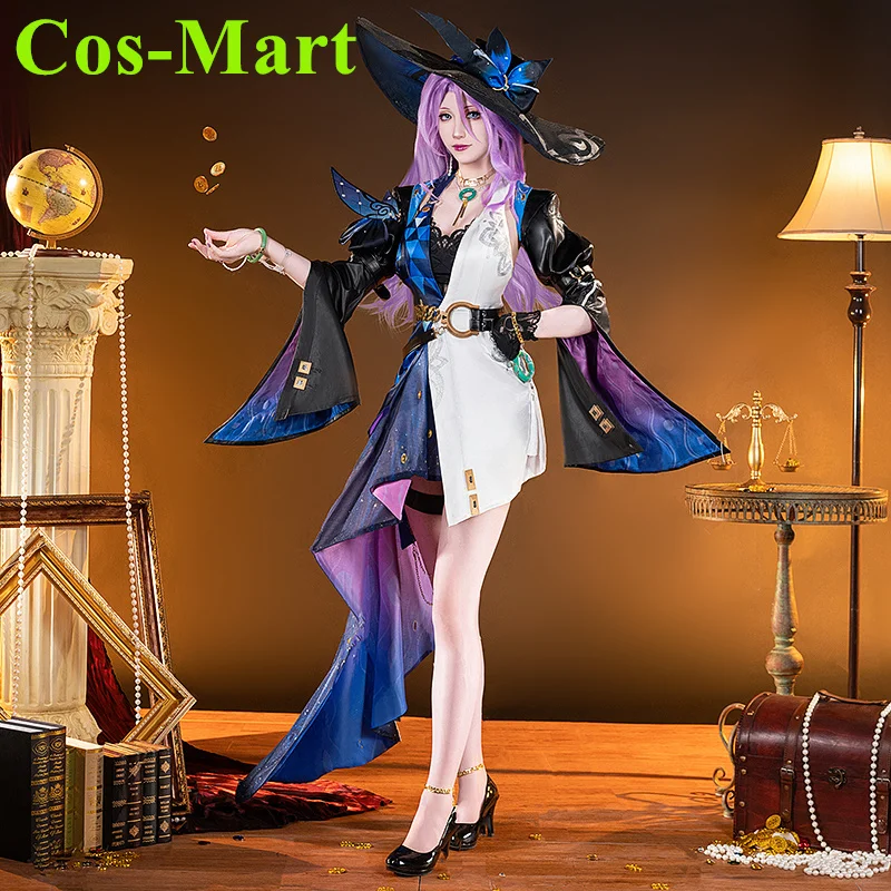 

Cos-Mart Honkai: Star Rail Jade Cosplay Costume Sweet Elegant Activity Party Role Play Clothing New Role Play Clothes Game